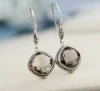 2020 Limited Animal Anniversary Brinco S925 Pure Original Earrings New Fashion Cut Tea Crystal Long Wholesale Lady