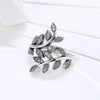 2020 NEW 925 Sterling Silver Branches and leaves Finger Ring ring Fit Original for Women Engagement Fashion Jewelry Jewelry