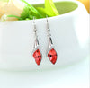 2020 NEW 925 silver Jewelry Authentic Austria teardrop shaped crystal earrings crystal from Austrian Ladies Fashion Earrings