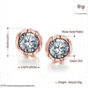 2020 NEW Fashion jewelry 8 Colors heart stud crystal earrings made with Austrian Elements for women brand WOMAN gift