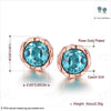 2020 NEW Fashion jewelry 8 Colors heart stud crystal earrings made with Austrian Elements for women brand WOMAN gift