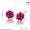 2020 NEW Fashion jewelry 8 Colors heart stud crystal earrings made with Austrian Elements for women brand WOMAN gift