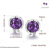 2020 NEW Fashion jewelry 8 Colors heart stud crystal earrings made with Austrian Elements for women brand WOMAN gift