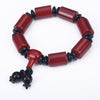 2020 Natural Agate Jade Bracelet Amber Handmade Natural Stone Stretch Elastic Glass Bead Charm Bracelets Women Fashion Jewelry