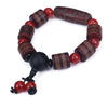 2020 Natural Agate Jade Bracelet Amber Handmade Natural Stone Stretch Elastic Glass Bead Charm Bracelets Women Fashion Jewelry