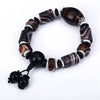 2020 Natural Agate Jade Bracelet Amber Handmade Natural Stone Stretch Elastic Glass Bead Charm Bracelets Women Fashion Jewelry