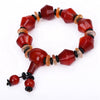 2020 Natural Stone Bracelet Jewelry Transfer Lucky Purple Bracelet Chakra Yoga Beads Healing Crystal Amber Bracelets For Women