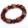 2020 Natural Stone Bracelet Jewelry Transfer Lucky Purple Bracelet Chakra Yoga Beads Healing Crystal Amber Bracelets For Women