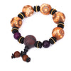 2020 Natural Stone Bracelet Jewelry Transfer Lucky Purple Bracelet Chakra Yoga Beads Healing Crystal Amber Bracelets For Women