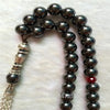 2020 New Arrival 8mm Hematite Stone Round Shape 33 Prayer Beads Islamic Muslim Tasbih Allah For Men&Women