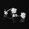 2020 New Arrival Real Earings Fashion Jewelry Products S925 Pure Ornaments Ladies Fashion Exquisite Aesthetic Crystal Ear Nail