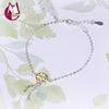 2020 New Arrival S925 Sterling Silver Bracelet For Women Cute Lemon Fruit Charm Bracelet Bangles Fine Jewelry Accessories YB63
