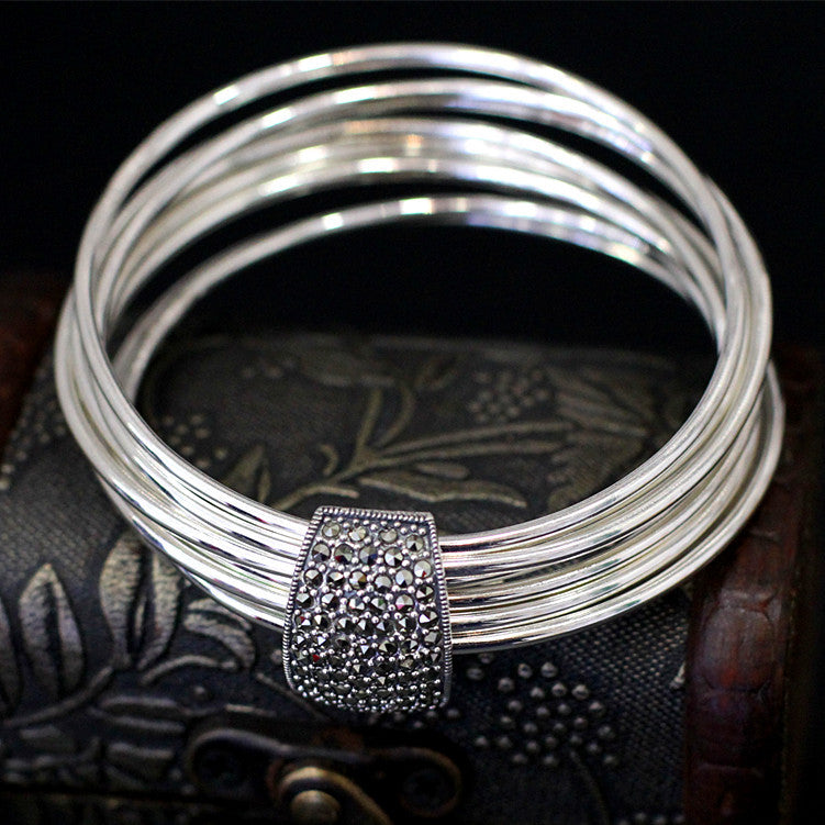 2020 New Arrival Sale Armbanden Voor Vrouwen Ms Character Items S925 Pure Ornaments Thai Handmade Cardano's Rings Bracelet Love