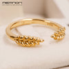 2020 New Autumn Open golden Grains rings 925 sterling Silver rings for women silver 925 jewelry ring anillos fine Jewelry