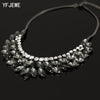 2021  Brand  Crystal Necklaces & Pendants Eyes Resin Choker Statement Necklace Valentine's Day Women Jewelry #N007