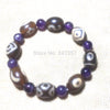 2020 New China Tibetan Jewelry Qualitied 12mm*16mm Multi-pattern Dzi Beads Bracelet for Women Bring Good Luck