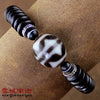 2020 New Design Daluo Tiger Tooth Tibet Fengshui Dzi Ji Bead Bracelet for Men & Women Qualitied Dzi and Coconut Bracelet