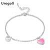 2020 New European Fashion High Quality S925 sterling silver bracelet Crystal For Women Jewelry Gift
