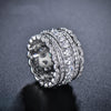 2020 New European RING Female Crystal from Swarovski Exquisite lace hollow silver lace index finger fashion jewelry