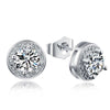2020 New E033 Stud Earrings With AAA CZ Stone Fashion Women Earrings For Wedding Party Jewelry Accessories