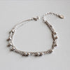 2020 New Fashion 925 Sterling Silver Bracelet For Women Double Chain Beads Bracelet Charms Jewelry Drop Shipping