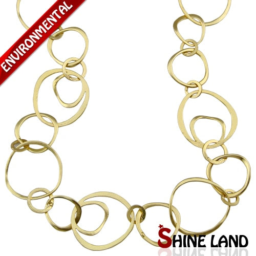 2020 New Fashion Ethnic Gold/Silver Plated Charms Long Chains Necklace Luxury Jewelry for Women K13432