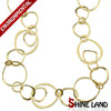 2020 New Fashion Ethnic Gold/Silver Plated Charms Long Chains Necklace Luxury Jewelry for Women K13432