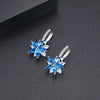2020 New Fashion European Glamour Women AAA Crystal Stud Earrings Anniversary Birthd Party Gift Jewelry Accessory