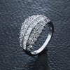 2020 New Fashion Hot Personality Ring Crystal Embellishment Charm Women Anniversary Fine Handmade Jewelry Gift