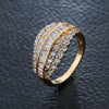 2020 New Fashion Hot Personality Ring Crystal Embellishment Charm Women Anniversary Fine Handmade Jewelry Gift