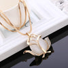 2020 New Fashion Jewelry Birthd Party Fine Gifts Crystal Long Necklace Pendant European Charm Women Accessory