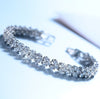 2020 New Fashion jewelry Crystal from Austrian Bracelet Flashing little swan Bangles Women Romantic Christmas gift