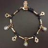 2020 New Fashion jewelry handcrafted jewelry bracelet Unisex Crystal from Austrian Retro Simple Palm Eye Bracelet 4 Colors