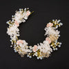 2020 New Handmade Luxury Prom Wedding Hair Accessories Hair Jewelry Bridal Flower Headdress Pearl Beads Headpieces For Brides