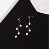 2020 New Korea Simple Tree Bent Design Pearl Earrings Fairy Wild Stud Earrings