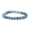2020 New Natural Crackle Bracelet Dark Blue Agate Stone Bracelets for Women 8mm Loose Onyx Gemstone Bracelets Fashion Jewelry