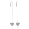 2020 New SALE Earrings Female Crystal from Swarovski 2 Colors Wild love female earrings Fit Women For Wedding Party