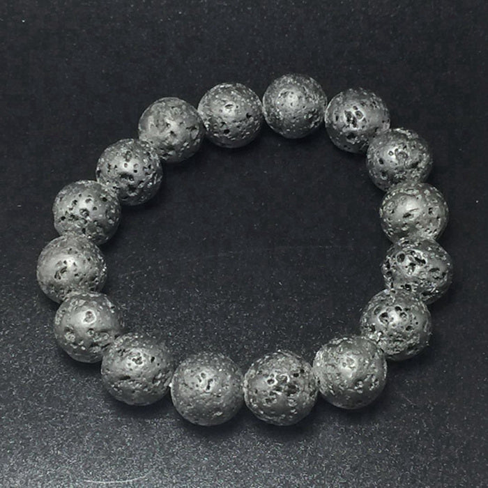 2020 New Summer Style Natural Stone Beads Bracelet Women Men Pink Blue White Yellow Red Beads Stretch Bracelet Bracelets Jewelry