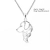 2020 New arrival sterling silver 925 lovely animal dog diy chain necklace&pendant European fine jewelry making for women gifts