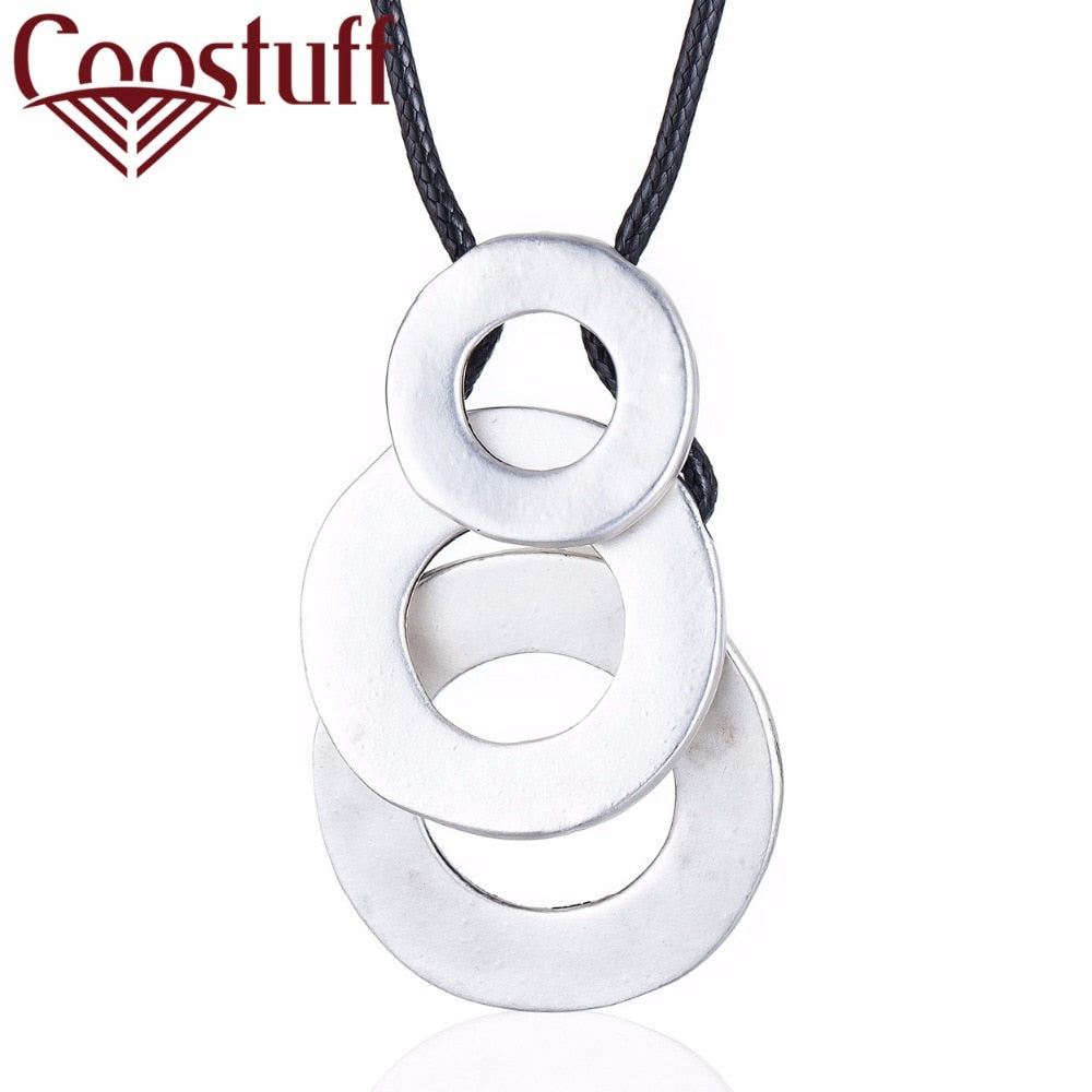 2020 New woman Necklace jewelry statement necklaces & pendants long Necklaces Fashion Silver pendant necklace for women collares