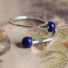 2020 Promotion Aventurine Bangle Character Product S925 Pure Jewelry Wholesale Fashion Lady Bracelet So Sell Like Hot Cakes