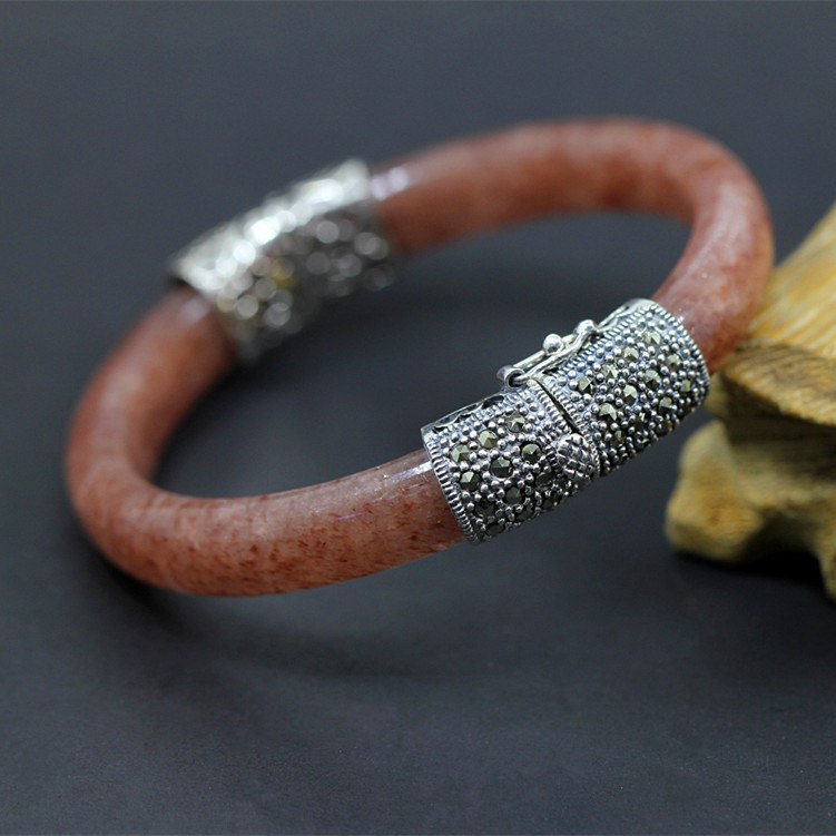 2020 Promotion New Armbanden Voor Vrouwen Character Product S925 Pure Jewelry Fashion Strawberry Ms Crystal Monkey Bracelet