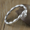 2020 Real Bangle Character Product Is The New Incoming Fashion Women's Handmade S999 Lotus Root Bracelet Drawing Technology
