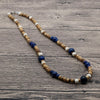 2022 Rustic Men Beaded Boho Coconut Necklace Tiger Eye Stone Choker Surfer Necklace Tribal Jewellery Friend Gifts SU-06
