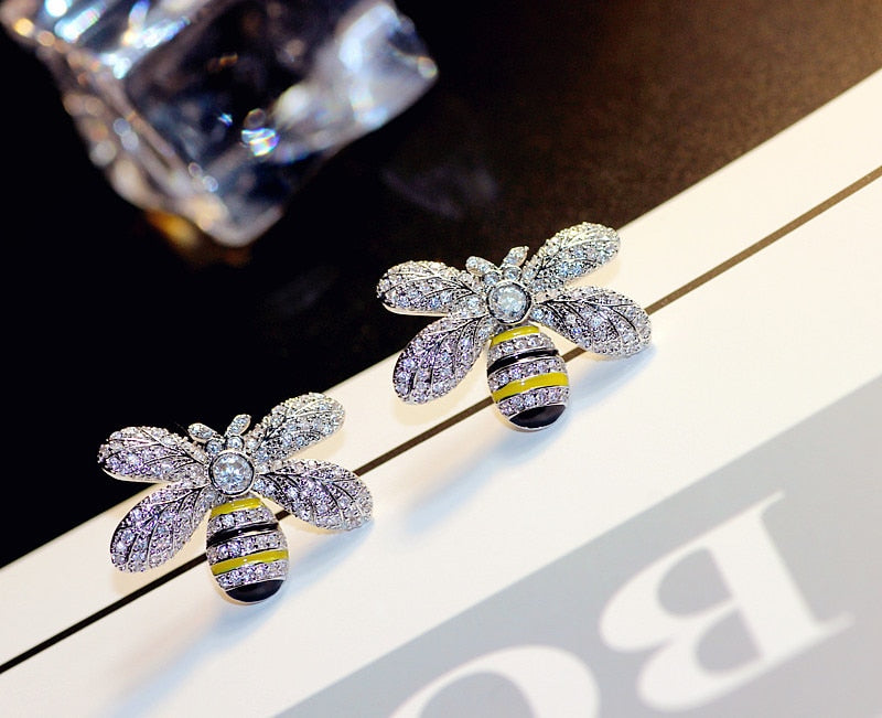 2020 SALE 925 silver Europe Crystal from Austrian new fashion creative cz Earrings for Women Party