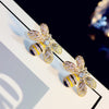 2020 SALE 925 silver Europe Crystal from Austrian new fashion creative cz Earrings for Women Party