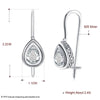 2020 SALE Fashion jewelry 925 silver For Woman Earrings Female Crystal from Austrian New retro earrings Fit Party gifts