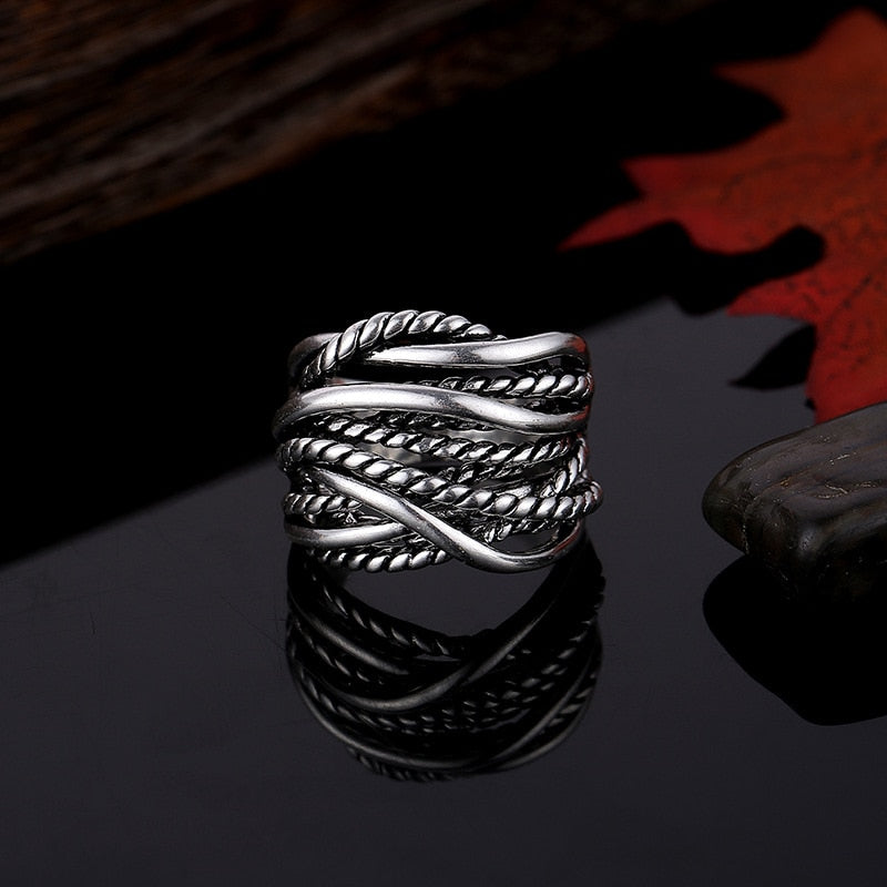 2020 Sale Authentic 925 sterling silver Roses hollow finger women Original 925 jewelry jewelry Fine ring