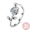 2020 Sale Fine jewelry jewelry Authentic 925 sterling silver Chain Original rose ring ring for women