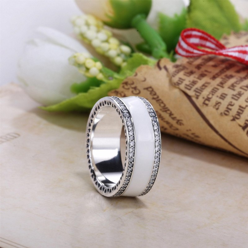 2020 Sale New Summer Heart Ring ring for women Authentic 925 sterling silver Crystals from Swarovski jewelry jewelry